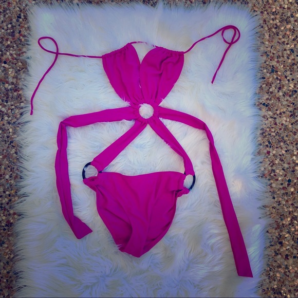 Other - Magenta one piece swimsuit. Size S.